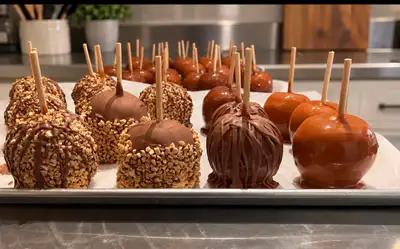 Handcrafted Gourmet Caramel Apples ~ Made Fresh to Order, View more