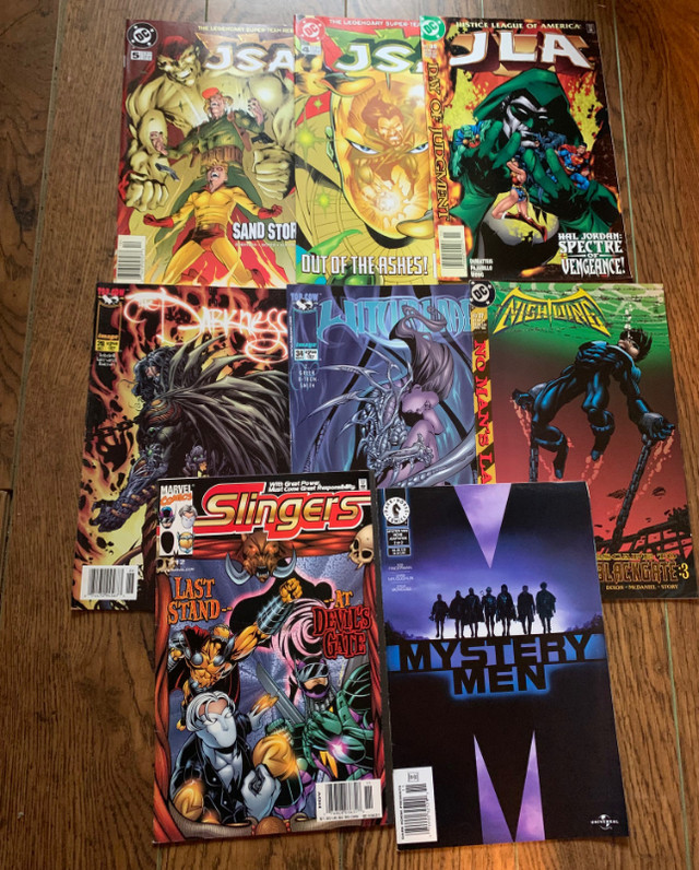 8 Mixed Comics Bundle - Lot # 1 - New ( unbagged ) in Comics & Graphic Novels in City of Halifax