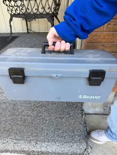 Beaver Plastic Toolbox with Assorted Hand Tools, View more