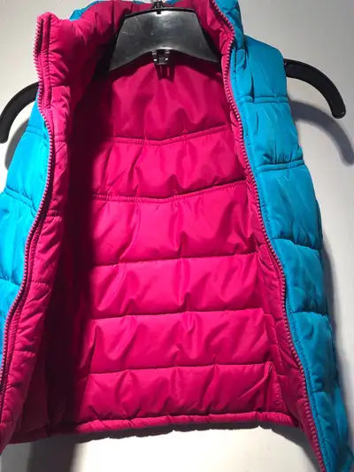 Girls New Reversible Puffer Vest, View more