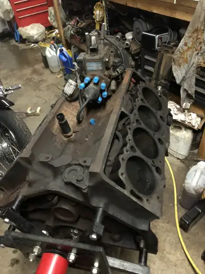 6.5 turbo diesel short block for sale $200