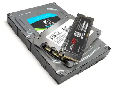 Multiple storage drives