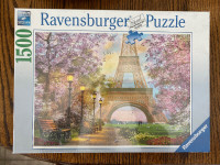 Ravensburger 1,500-Piece Puzzle - "Paris Romance"