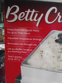 Betty Crocker Buffet servers.