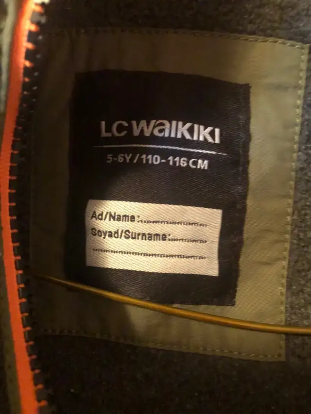Boy’s winter jacket, size 5 , LC WAIKIKI in Kids & Youth in Calgary - Image 3