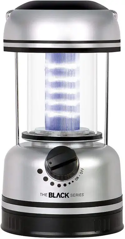 The Black Series Silver Indoor/Outdoor 20-LED Utility Lantern, View more