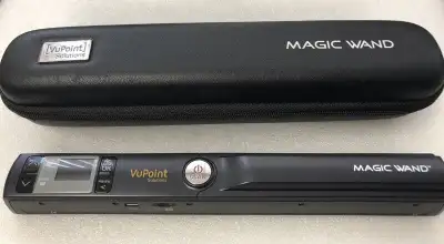 VuPoint Solutions Magic Wand Portable Scanner with Carrying case, used, good condition, $49. Contact...