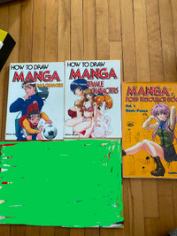 Assorted How to Draw Manga Books