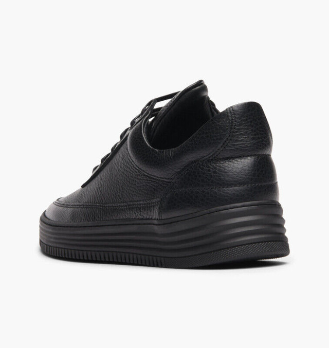 Filling Pieces Black Leather Sneakers Size 11 (44 IT) in Men's Shoes in City of Toronto - Image 2