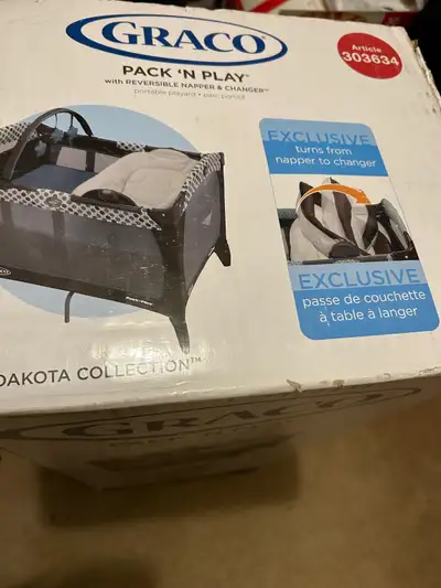 Graco pack n Play reversible napper and changer, View more