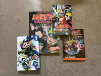 Assorted Manga: Naruto, Yu-Gi-Oh, Splatoon