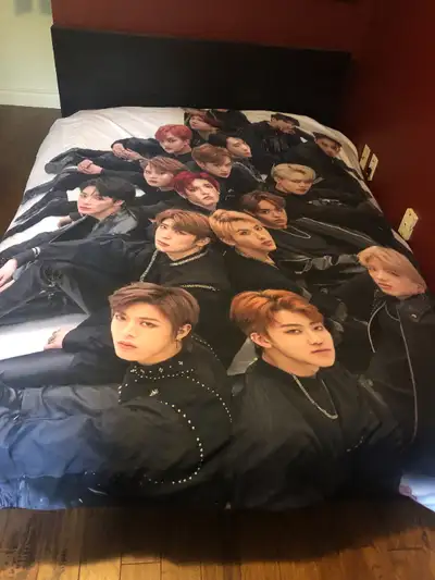 NTC K-Pop  Queen Duvet Cover, View more