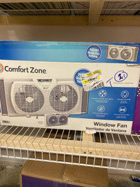 Comfort Zone Window Fan 