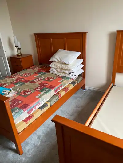 2 SINGLE BED FRAMES, View more