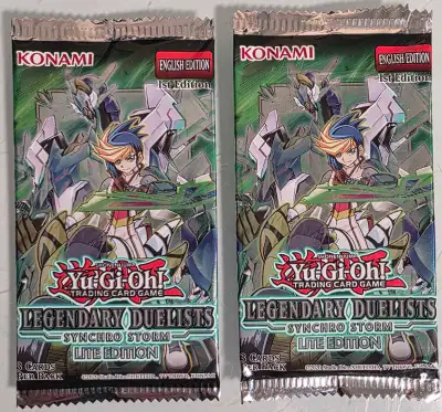 Yu-Gi-Oh Legendary Duelists Synchro Storm (Lite Edition) Sealed, View more