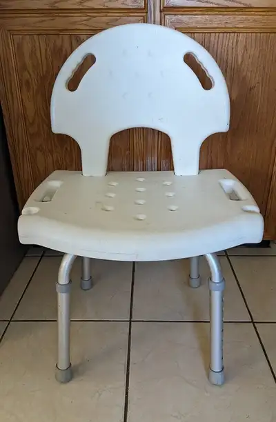 Shower Chair with Back Support & Shower Stool, View more