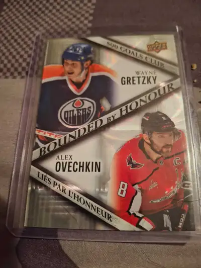 Gretzky/ovechkin bounded by honor , View more
