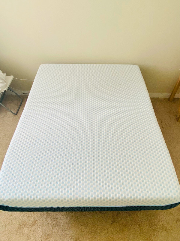 Ashley Queen Memory Foam Mattress + Frame Beds & Mattresses