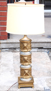 Vintage lamp, 32" tall, working