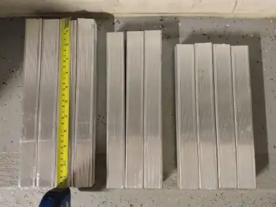 Tubes en Aluminium 1 1/4'' x 1 1/4'' x 4'' à 9 3/4'', View more