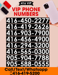 BEST 416 VIP PHONE NUMBERS ** DM TO GET THE LIST ** LOW PRICES