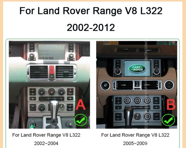 LCD Climate AC Panel   Land rover range rover  vogue 2002 -2012 in Cars & Trucks in Dartmouth - Image 4