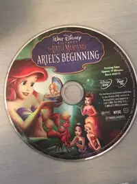 La Petite Sirene Film DVD Walt Disney Disc Seulement
