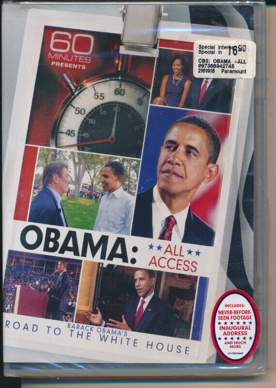 Road To The White House-Obama 60 Minutes All Access DVD-2009 in CDs, DVDs & Blu-ray in City of Toronto - Image 2