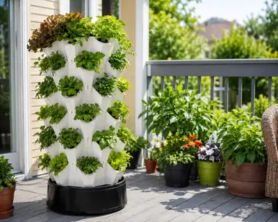 VERTICAL AGRICULTURE TOWERS ! Farm at Home!, View more