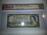1954 Twenty Dollar Note