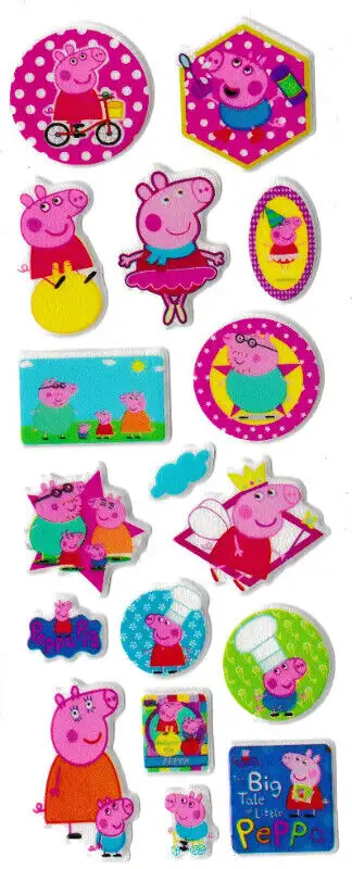 PEPPA PIG  3D puffy Stickers in Arts & Collectibles in City of Toronto - Image 11