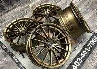 19" Satin Bronze HRE Style Wheels 5x114.3 - Cars & SUVs
