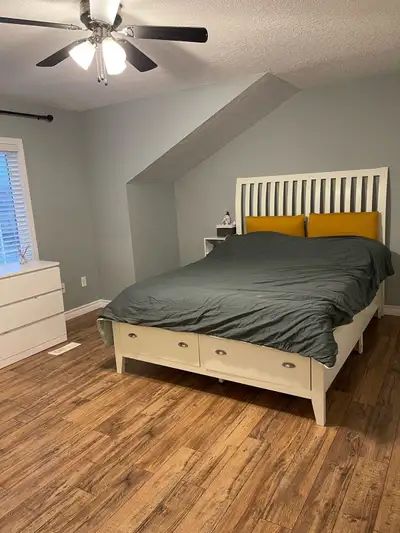 Looking for 1 single tenant to rent out 1 furnished bedroom on the top floor with 1 bathroom shared...