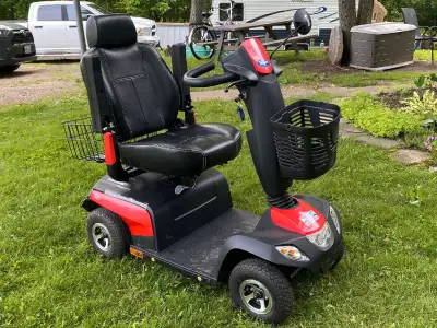 2019 Invacare Pegasus Mobility Scooter. Used for 2 seasons. Brand new 35 amh batteries. In good cond...