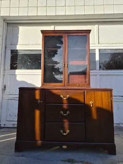 mahogany hutch, View more