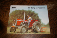 Massey Ferguson 220 Compact Tractors Sales Brochure