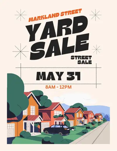 Yard Sale (Markland Street Sale), View more