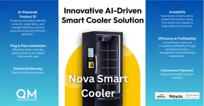 NEW AI-Smart Cooler Vending Machine - Halifax, View more