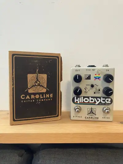 Caroline Guitar Company Kilobyte Lo-Fi Delay Pedal, View more