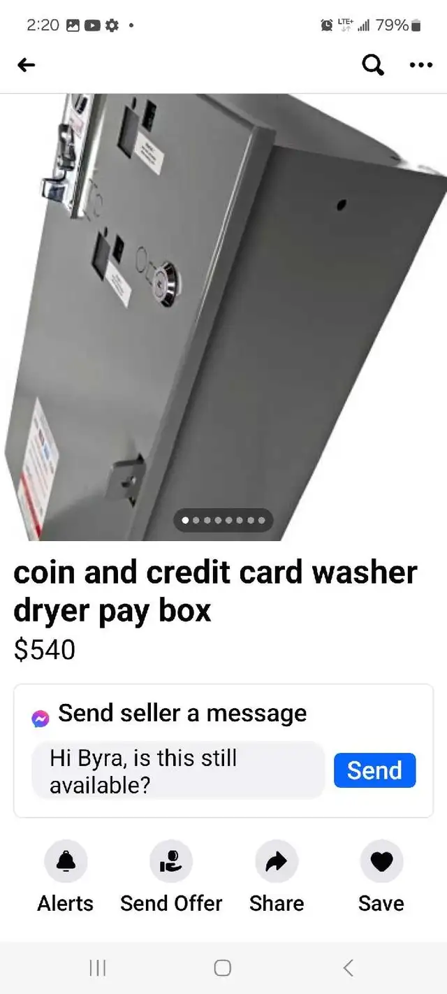 Coin and credit card paybox timer. Canada in Washers & Dryers in Hamilton - Image 5