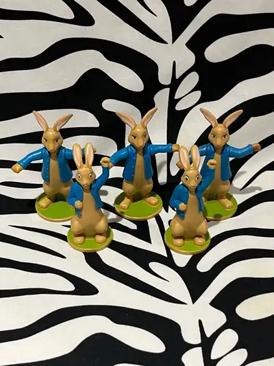 Lot of 2018 PETER RABBIT MCDONALDS HAPPY MEAL TOYS, View more