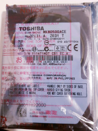 Toshiba MK8050GACE Automotive 80GB  8MB Cache 2.5" IHD New $250