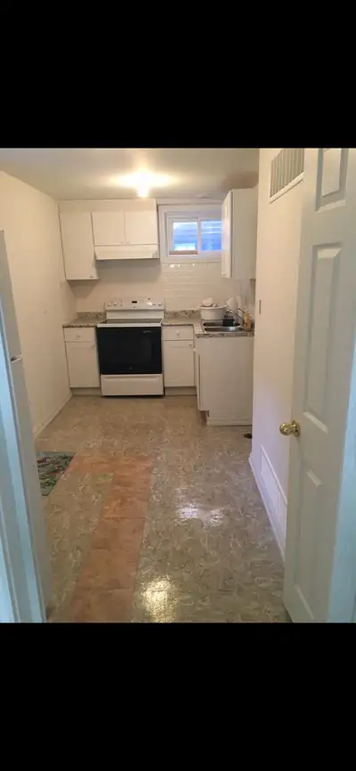 Fully furnished room for rent in house basement apartment, with shared kitchen, bathroom, & shower;...