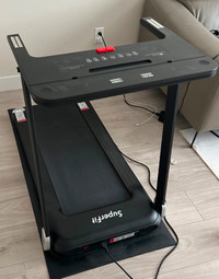 Superfit Folding Electric Treadmill Compact Walking Running Mach