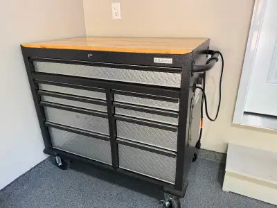 Gladiator Premier 41 inch  9-drawer Mobile Tool Workbench, View more
