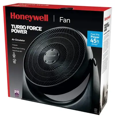 HONEYWELL HF910C 18" TurboForce Floor Fan, NEW IN BOX, View more
