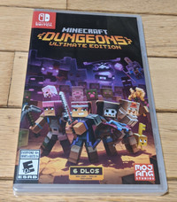 Minecraft Dungeons Ultimate New SEALED Switch game