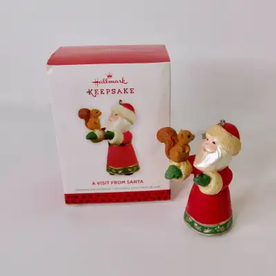 HALLMARK 2013 Keepsake Ornament Christmas A Visit From Santa #5, View more