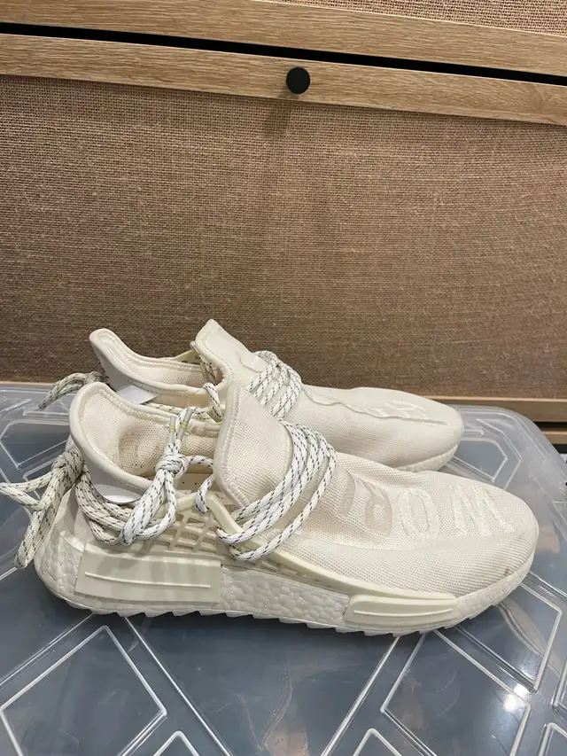 UA Adidas Human Race NMD • Pharrell Blank Canvas • Size 12 in Men's Shoes in Oshawa / Durham Region - Image 4