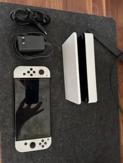Nintendo Switch OLED white, View more